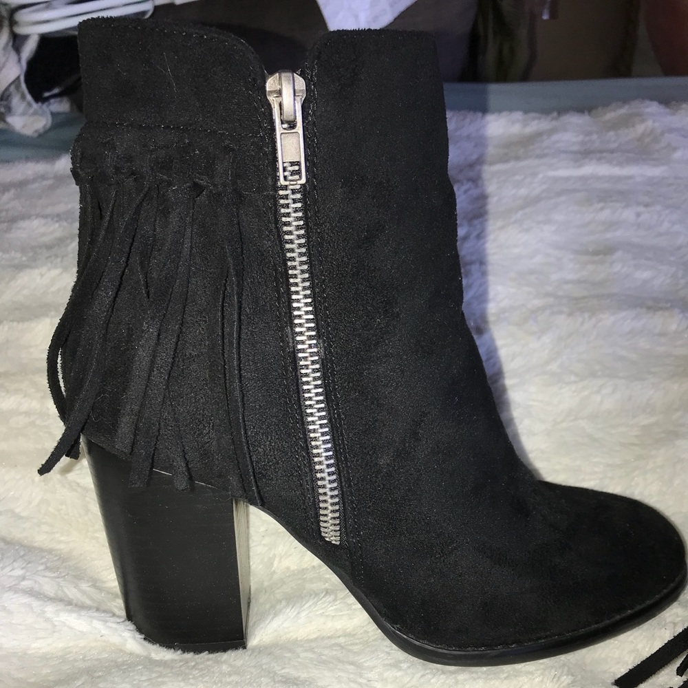 Cathy Jean Suede Booties